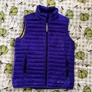 Womens Eddie Bauer Down Vest Size Small